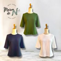 【シンプルなのに着回し自在。便利なセミオーダートップス】