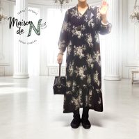 【羽織としても楽しめるVネックワンピース― セミオーダーで叶える「自分仕様の一着」―】