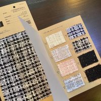 【素敵なツイード生地に出会いました】