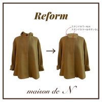 【フードを外して、もっと好きになるコートへ】