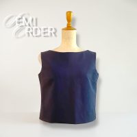 【お気に入りを組み合わせて生まれたブラウスが出来上がりました】