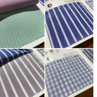 【シャツを仕立てるための生地がたくさん揃いました】